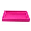 Ring Jewellery Display Storage Box Tray Case Organiser for Tie Clip Earrings