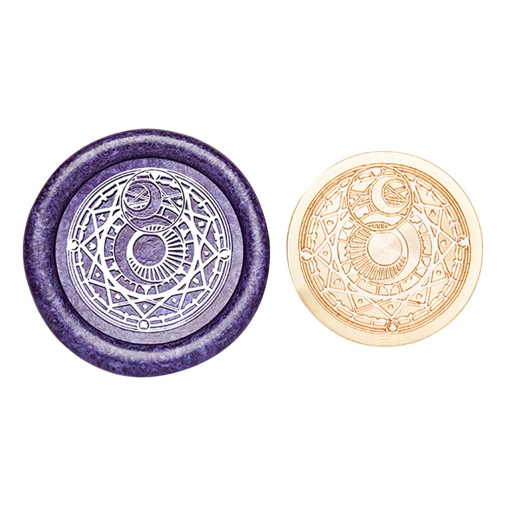 Восковая медная головка в виде шестиконечной звезды, серия Vintage Craft, запечатывающая головка для открыток, конвертов, свадебных приглашений, подарочной упаковки