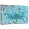 Canvas Print Turquoise Flower