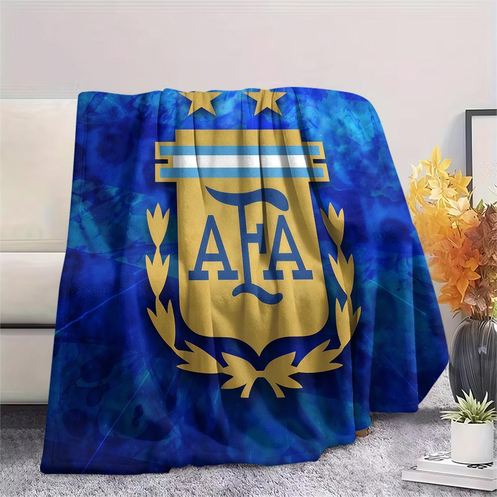 La Albiceleste Flannel Blanket, High quality Comfortable for All Seasons, Home Decor, Warmth and Comfort