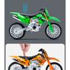 1/10 Kawasaki KX450 Alloy Sports Motorcycle Model Diecast Metal Street Crosscountry Racing Motorcycle Model High Simulation Kids Toy Gift