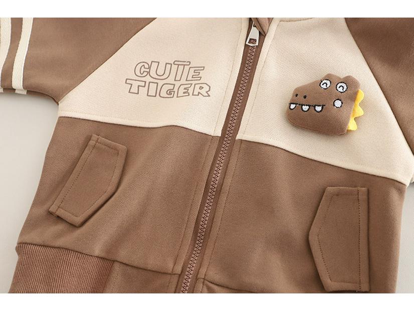 Детский мультяшный худи, спортивный костюм-тройка - повседневная одежда на весну/осень