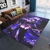 Genshin Impact Carpets Living Room Decoration Bedroom Parlor Tea Table Area Rug Mat Soft Flannel Large Rugs and Baby Gift Carpet