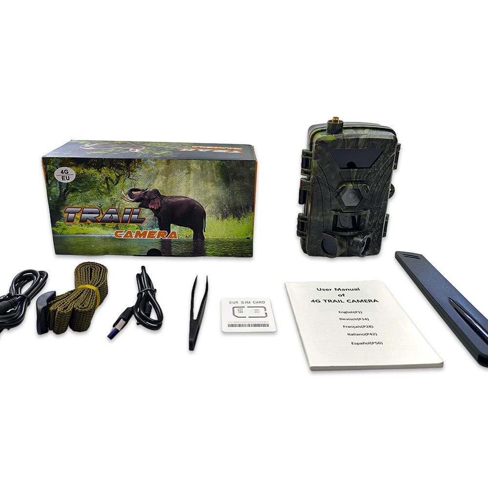 New 4G 4K 60MP Infrared Wildlife Camera with Night Vision - Model PR802LTE