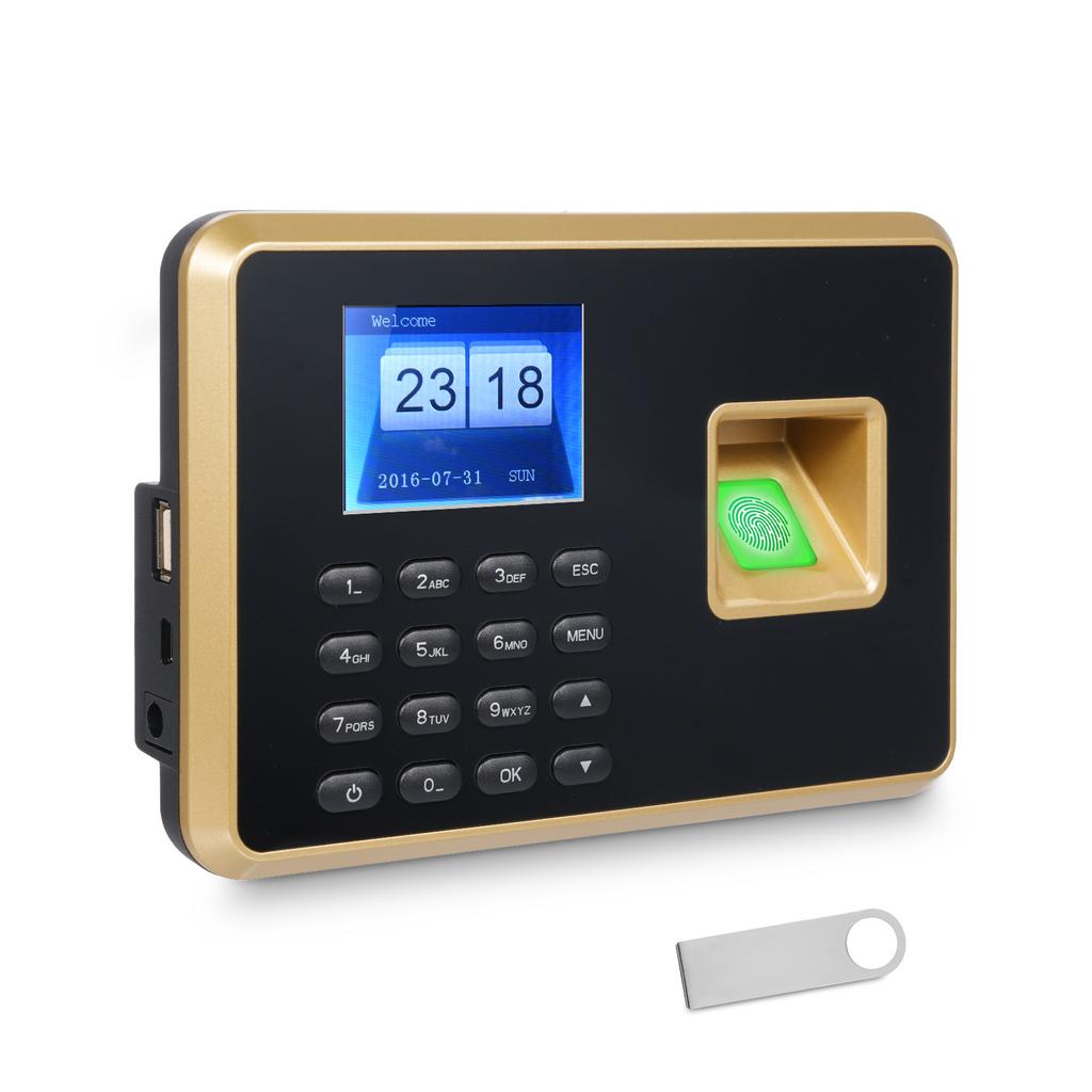 Bisofice Biometric Time Clock Attendance Machine for Employees Support 1000pcs Fingerprint/1000pcs