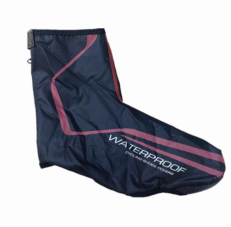 Windproof Waterproof Winter Cycling Shoe Covers - Warm PU Fabric