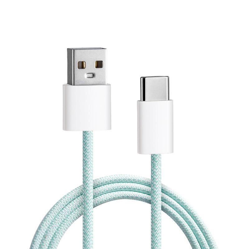 Двусторонний кабель для быстрой зарядки Type-C для устройств Apple и Android