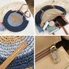 Round Women Handbag Handmade Shoulder Bag Bohemian Summer Beach Bags Woven Straw Bag Large Capacity Female Travel Tote