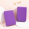 2 Pcs Block Foam Brick Stretching Aid Gym Exercise Fitness Fits For Yoga Pilates