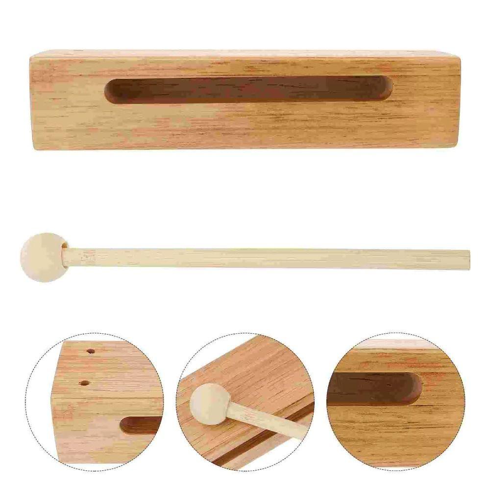 with Mallets Kids Percussion Instruments Wood Beaters Orff Music Instruments Early Education