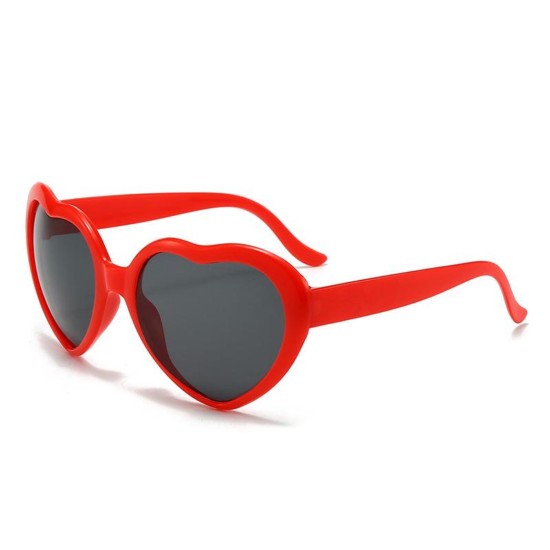 Love Heart Shaped Effects Eyewear Watch The Lights Change to Heart Shape At Night Diffraction Glasses Women Fashion Eyeglasses