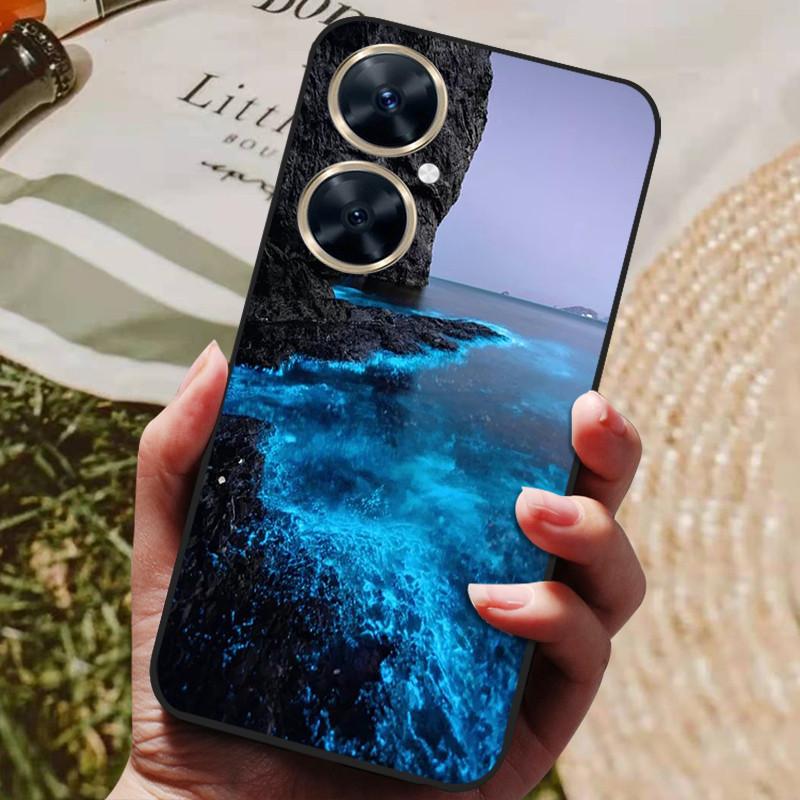 For Funda Huawei Nova 11i Case Soft Silicone Wolf Back Cover Phone Cases for Huawei Nova 11i MAO-LX9 Case Nova11i 11 i Coque