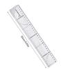 Quilting Template Acrylic Quilting Ruler for Cutting Fabric Paper DIY Hand Stitching Cutting Cushion Ruler Sewing and Crafts