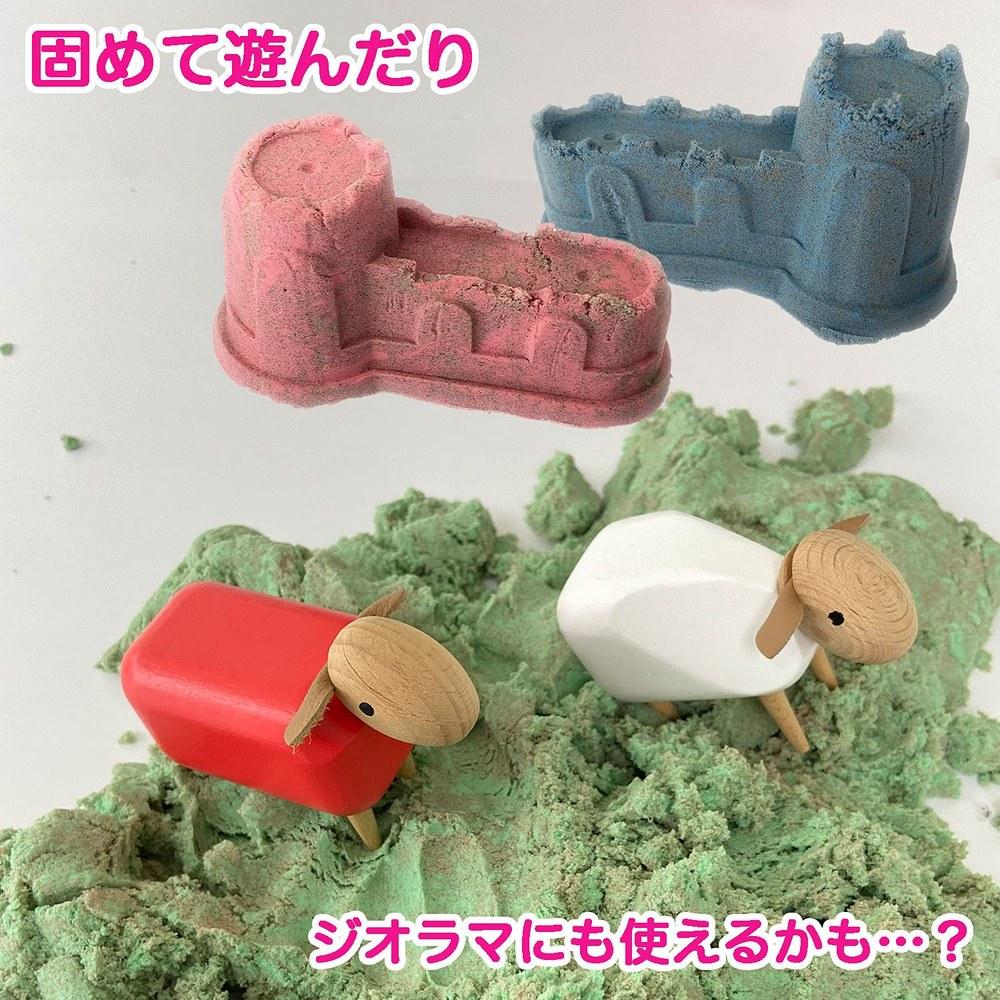 RANGS Набор Kinetic Sand и Корзина Barbaba Желтый Для игры в помещении Проверен и одобрен для пищевых продуктов Сделано в Швеции