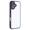 For iPhone 16 Phone Case TPU+Acrylic Clear Back Cover