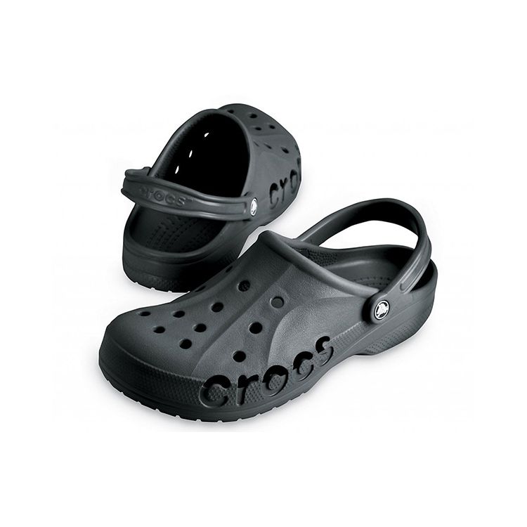 Crocs Сабо Baya Уличные с отверстиями Спортивные Пляжные сандалии Унисекс сандалии Графит 10126-014