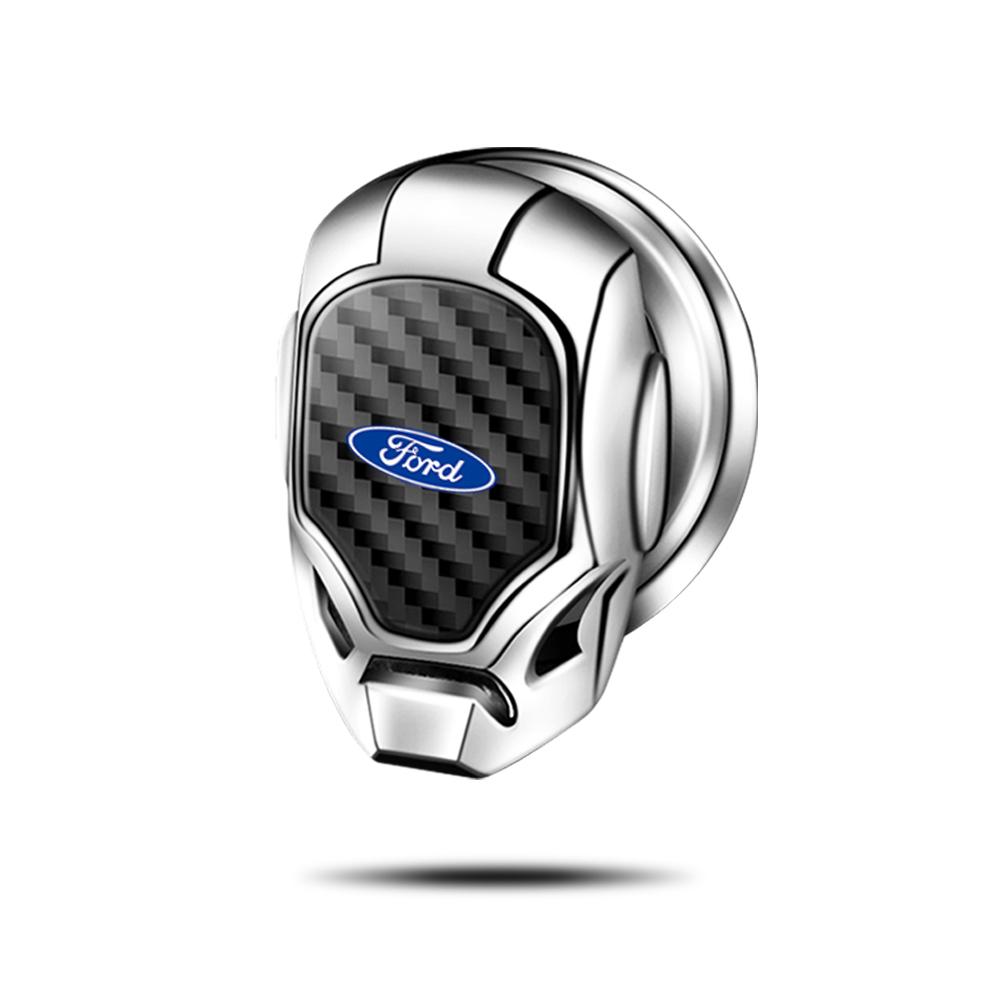 Car One-Click Start Buttons Protective Cover Emblem Decoration For Ford Fiesta Ranger Mondeo Fusion Escape Kuga Focus Mustang CVX1
