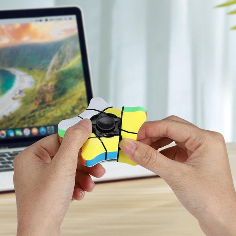 Пятиконечная Звезда Кубик Рубика Без Наклеек Магический Куб Головоломки Игрушка