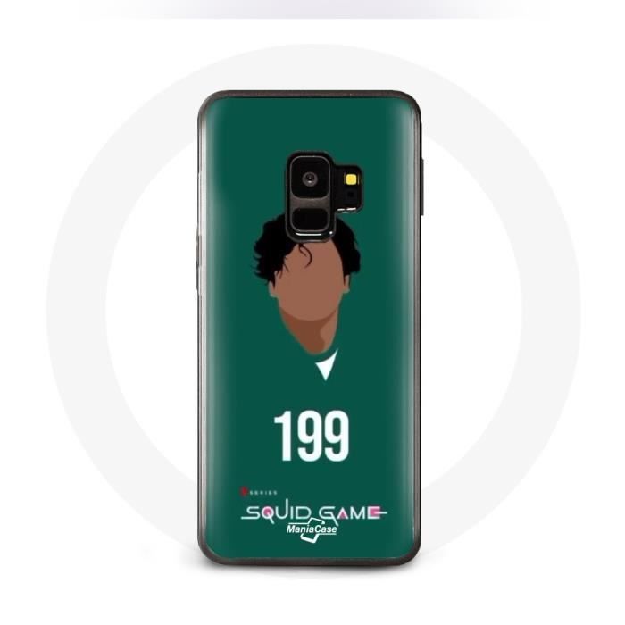 Case - Samsung - Galaxy S9 - Soft - Green - Squid Game Ali Abdul 199
