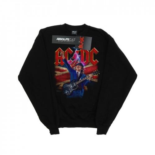 AC/DC Mens Angus Union Flag Lightning Sweatshirt
