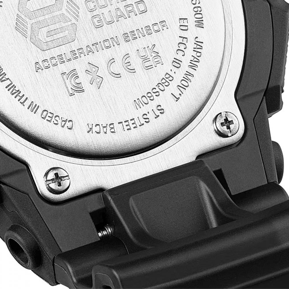 Casio G Shock Черный и Электро-зеленый Ga b010beG 1ajf