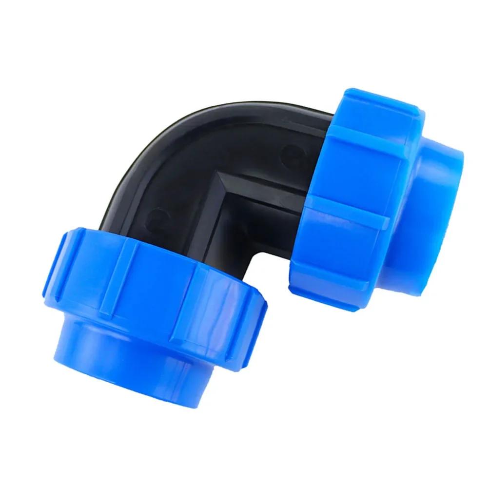 For Drip Irrigation 90 PP Coupling Efficient Irrigation Pipe Joint Hose Connector Drip Irrigation Threaded Connection
