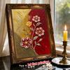 DIY холст для рисования жемчугом, цветочный дизайн, блестящий 3D-набор для творчества с бусинами, креативное хобби для декора стены гостиной