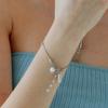 Pearlymore Mother-of-pearl Point Chain Bracelet