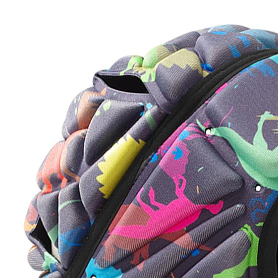 Регулируемый шлем для регби с защитой от столкновений, защита головы, футбольный вратарь, мягкий головной убор из ЭВА, аксессуары для велоспорта