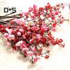 Non Fading Artificial Flower Exquisite Cloth Vivid Simulation Plum Blossom