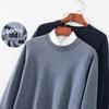 Jinju Men's 100% Merino Wool Round Neck Sweater