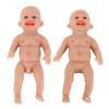 Реалистичная кукла реборн 6 дюймов, реалистичная, милая, с милой улыбкой, из мягкого силикона, цельная, как настоящий реборн-младенец