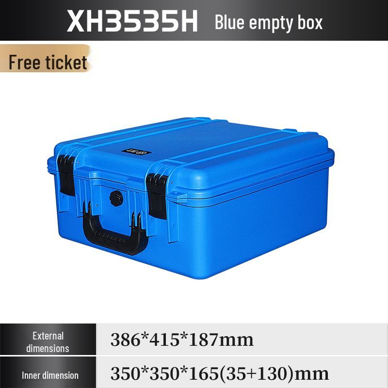 Xihua IP67 Водонепроницаемый Пластиковый Ящик для Инструментов с Сертификацией ROHS, Утолщенный - 35x35 Квадратный Влагозащитный Кейс для Приборов