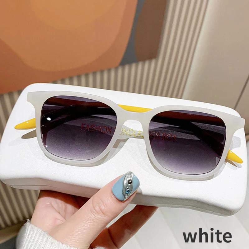 Outdoor Myopia Sunglasses Men Women Square Frame Eyeglasses Finished Minus Diopter Eyeglasses UV380 Sun Shades Goggles