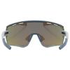 Uvex Спортивные солнцезащитные очки Sportstyle 236 с защитой UV400, зеркальными и прозрачными линзами, линзы, защита от запотевания,