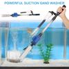 Fish Tank Sand Washer Powerful Suction Vacuum Gravel Water Changer US Plug Aquarium Siphon Operated Cleaner Electric Siphon Filter Multifunctional
