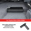 2Pcs ABS Under Seat Air Vent Grille Cover Protective Guard For Toyota RAV4 -2028 Car Air Duct Accessories