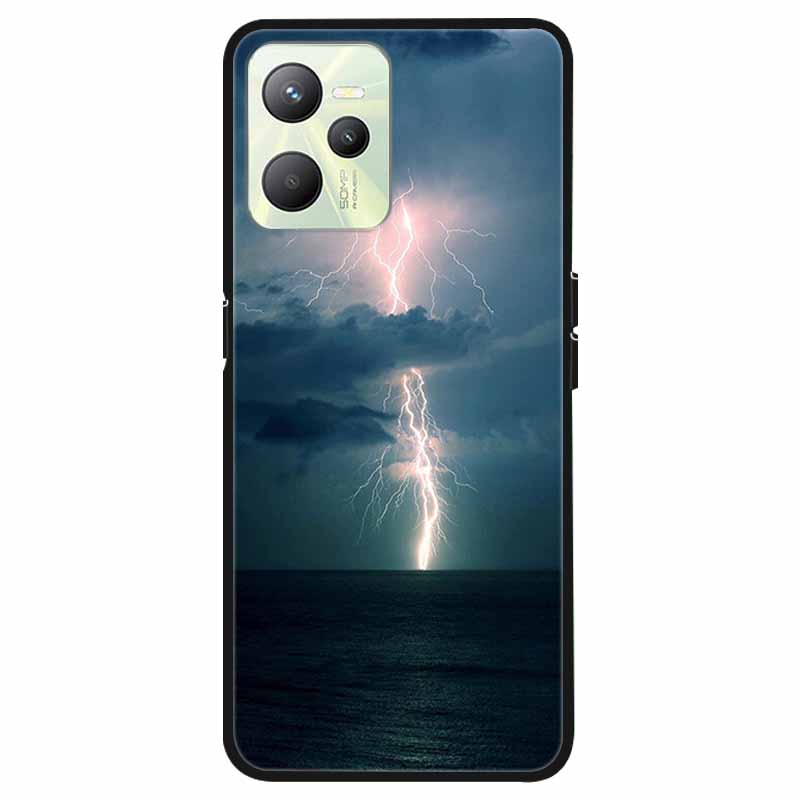 For Oppo Realme C35 Case Cover Bumper On For Realme C35 TPU Soft Silicone Back Cover Case Realme C35 C 35 RealmeC35 Coque Fundas