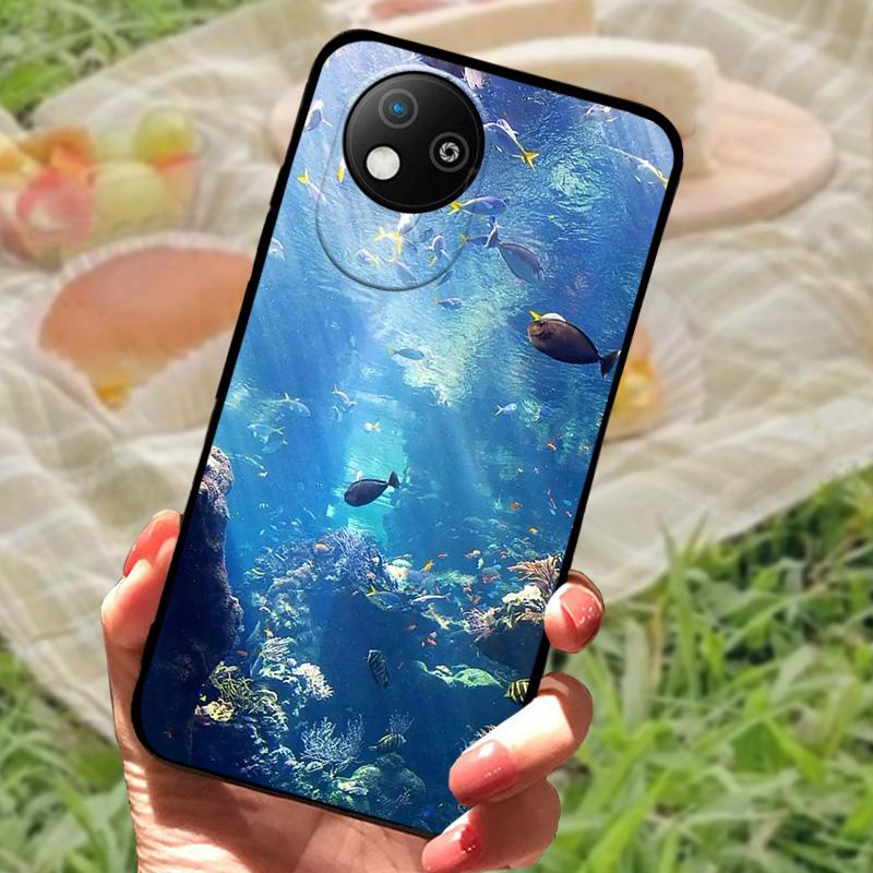 Чехол для ZTE Blade A35 Lite A35 Core Задняя крышка Модный Милый Мягкий Силиконовый ТПУ Чехлы для Телефона для ZTE Blade A35 Core A35 Lite Funda
