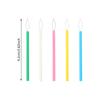 Sewing Threader ABS Cylindrical Colorful Needle Threader Easy To Inser for Knitting Crafting Sewing Accessories