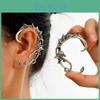 Alloy Style Gothic Dragon Earrings For Men Women Punk Trendy Accessories