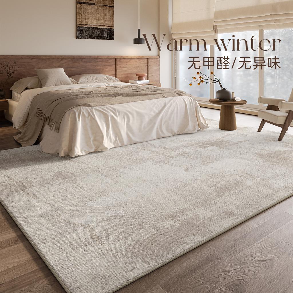 Большие ковры для гостиной, декор спальни во французском стиле, плюшевый ковер, толстый ковер для лаунжа, моющийся коврик для пола, домашний пушистый мягкий ковер