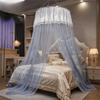 Fine Mesh Hanging Princess Mosquito Net Lace Bed Canopy Romantic Dome Mosquito Net  Girls Room