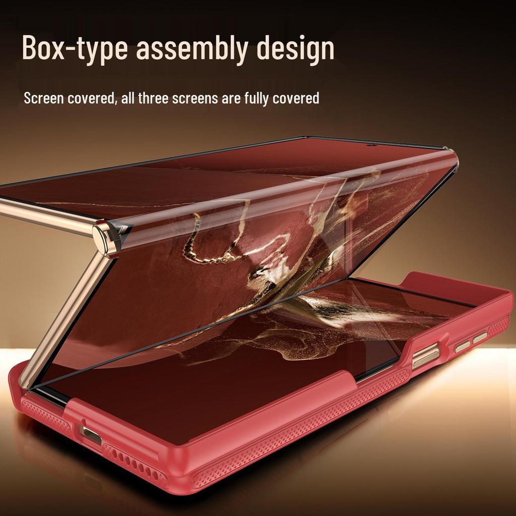 Универсальный кронштейн T2: Роскошный деловой чехол с полной защитой для телефона Huawei MateXT