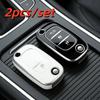 2 шт. Чехлы для брелока автомобиля Подходят для Renault Fluence Clio Megane Kangoo Modus 3 кнопки Подходят для Renault Scenic III Megane III Fluence