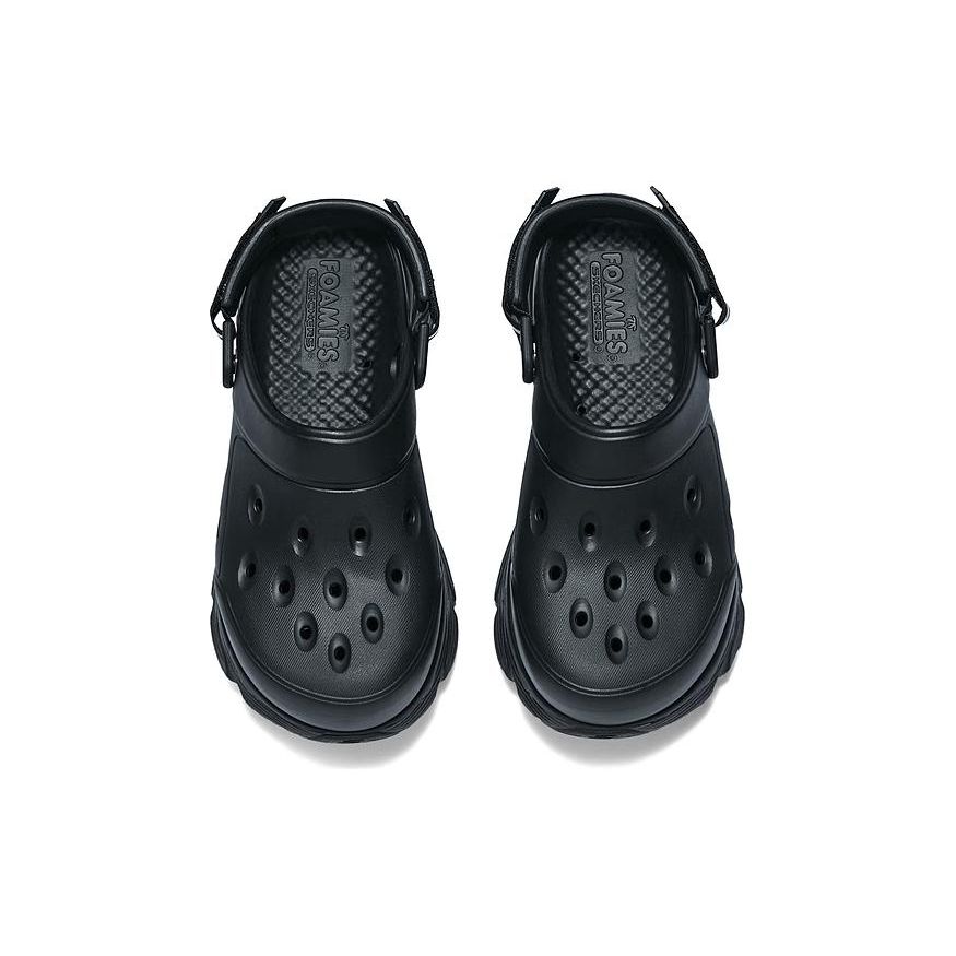 Skechers Пенопластовые Дельфины Пузырчатая Обувь Удобные Повседневные Клоги Женские клоги Черный 111268-BBK