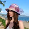8440 летняя шляпа женская материнская солнцезащитная шляпа-ведро уличная дышащая солнцезащитная шляпа модная универсальная шляпа-ведро тренд