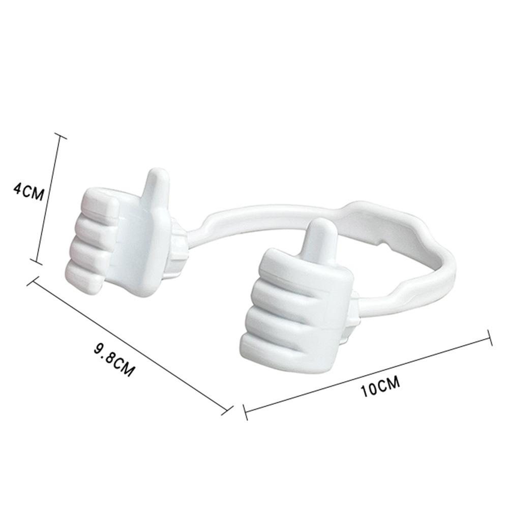 Подставка для телефона Lazy Phone с регулируемым вращением на 360 градусов для iPhone iPad (белый)