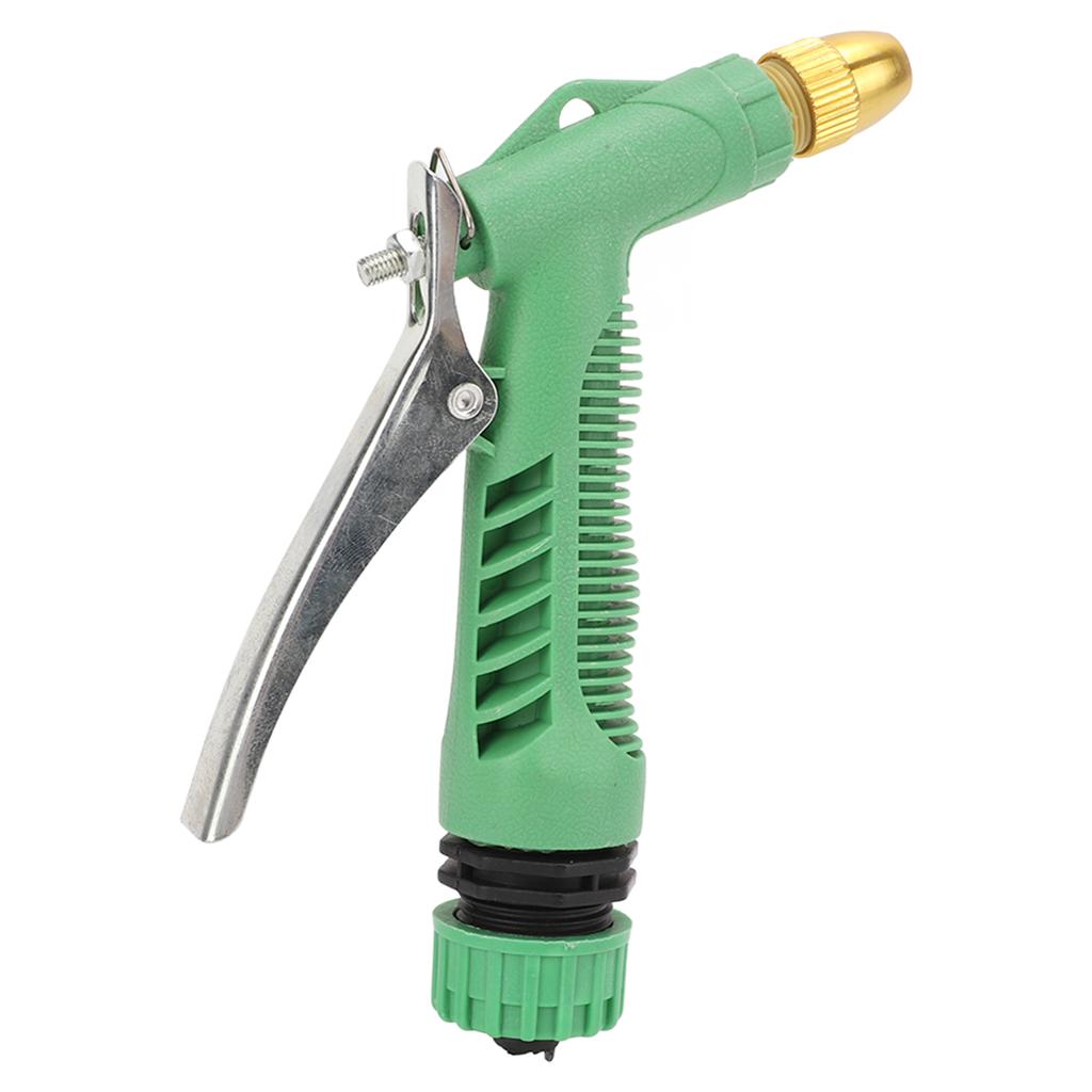 Car Washing Water Gun Green Long Mouth Thick ABS Environment Friendly Material Anti Slip Grip Car