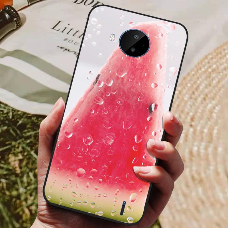 Для Nokia C20 Чехол Мягкий ТПУ Силиконовый Мультяшная Задняя Крышка для Nokia C20 Plus Чехлы для Телефона ТПУ Черный Бампер для NokiaC20 C 20 Plus